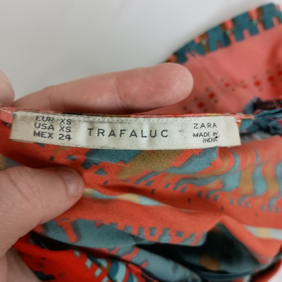 ZARA Colorful Patterned Patchwork Sleeveless Romper (#514) - Picture 2 of 7